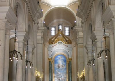 Interno della Basilica di Bonaria